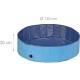 Relaxdays Dog Pool, H x D: 30 x 160 cm, Foldable, with Drain Valve, Dog Paddling Pool for Cooling, PVC & MDF, Blue Relaxdays Dog Pool, H x D: 30 x 160 cm, Foldable, with Drain Valve, Dog Paddling Pool for Cooling, PVC & MDF, Blue