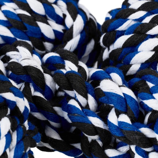 Relaxdays Dog Toy Set, 4 Pieces, Knot & Cord, Small & Medium Dogs, Teething Toy, Cotton, Multi-Colour Relaxdays Dog Toy Set, 4 Pieces, Knot & Cord, Small & Medium Dogs, Teething Toy, Cotton, Multi-Colour
