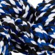 Relaxdays Dog Toy Set, 4 Pieces, Knot & Cord, Small & Medium Dogs, Teething Toy, Cotton, Multi-Colour