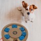 Relaxdays Intelligence Toy for Dogs, Hide Treats, Interactive Dog Toy, Intelligence, MDF, Natural/Blue, 1 Piece Relaxdays Intelligence Toy for Dogs, Hide Treats, Interactive Dog Toy, Intelligence, MDF, Natural/Blue, 1 Piece