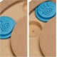 Relaxdays Intelligence Toy for Dogs, Hide Treats, Interactive Dog Toy, Intelligence, MDF, Natural/Blue, 1 Piece Relaxdays Intelligence Toy for Dogs, Hide Treats, Interactive Dog Toy, Intelligence, MDF, Natural/Blue, 1 Piece