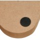 Relaxdays Interactive Intelligence Dog Toy Treat Design Food Toy Snuffle Game Turquoise Pink 100% Fiberboard 1 Piece
