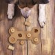 Relaxdays Interactive Intelligence Toy for Dogs, Bone Design, Food Toy, Treat, Snuffle Game, Natural Relaxdays Interactive Intelligence Toy for Dogs, Bone Design, Food Toy, Treat, Snuffle Game, Natural