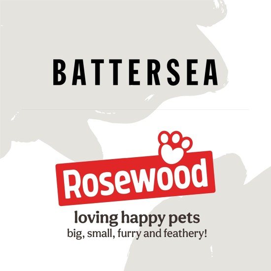 Rosewood Battersea Foam Frisbee Dog Toy, 23.5cm x 23.5cm, Lightweight, Durable, Frisbee for Fetch, Play and Training with Dogs Rosewood Battersea Foam Frisbee Dog Toy, 23.5cm x 23.5cm, Lightweight, Durable, Frisbee for Fetch, Play and Training with Dogs