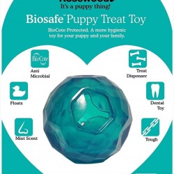 Rosewood Biosafe Puppy Treat ball Dispenser Blue Rosewood Biosafe Puppy Treat ball Dispenser Blue