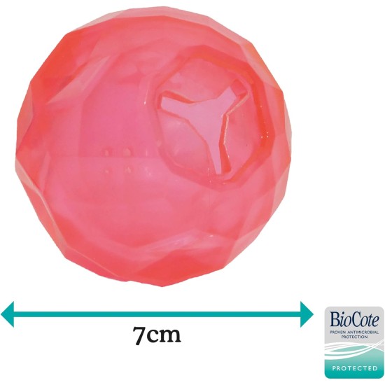 Rosewood Biosafe Puppy Treat ball Dispenser Blue Rosewood Biosafe Puppy Treat ball Dispenser Blue