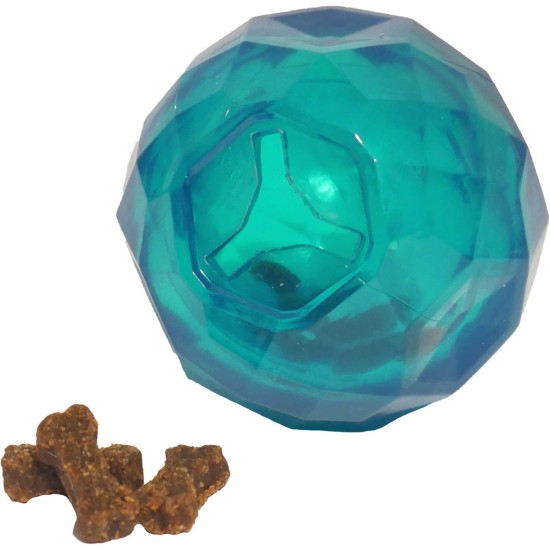 Rosewood Biosafe Puppy Treat ball Dispenser Blue Rosewood Biosafe Puppy Treat ball Dispenser Blue
