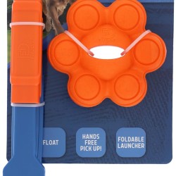 Rosewood FitDog Molecule with Throwing Device - Robust Dog Toy for Chewing, Throwing and Fetching - Floatable and Jumping - Compact Plug-In Launcher for Fun Anywhere Rosewood FitDog Molecule with Throwing Device - Robust Dog Toy for Chewing, Throwing and Fetching - Floatable and Jumping - Compact Plug-In Launcher for Fun Anywhere