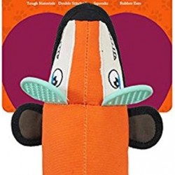 Rosewood Interactive Tough Dog Toy Fox Character with Rubber Ears Rosewood Interactive Tough Dog Toy Fox Character with Rubber Ears