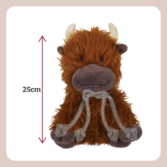 Rosewood Robust cow with rope core. Rosewood Robust cow with rope core.