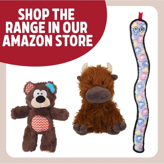 Rosewood Rope and Squeak Snake Luxury Plush Character Quality Dog Toy, 69 cm Rosewood Rope and Squeak Snake Luxury Plush Character Quality Dog Toy, 69 cm