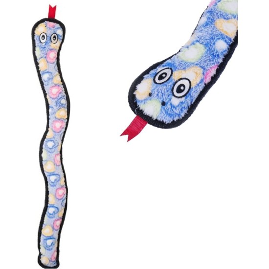 Rosewood Rope and Squeak Snake Luxury Plush Character Quality Dog Toy, 69 cm Rosewood Rope and Squeak Snake Luxury Plush Character Quality Dog Toy, 69 cm