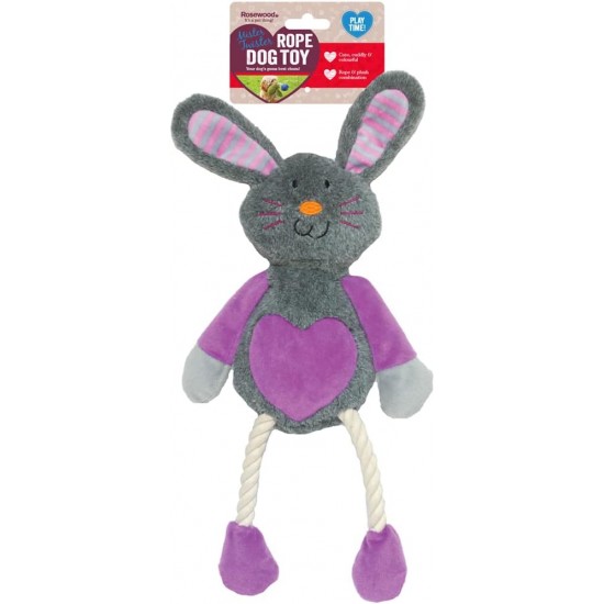 Rosewood Ruby Rabbit Dog Toy Rosewood Ruby Rabbit Dog Toy