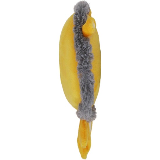 Rosewood Yellow Lion Interactive Plush Dog Toy with Giant Squeaker and Crinkle Body Rosewood Yellow Lion Interactive Plush Dog Toy with Giant Squeaker and Crinkle Body
