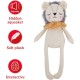 Rosewood Yellow Lion Interactive Plush Dog Toy with Giant Squeaker and Crinkle Body Rosewood Yellow Lion Interactive Plush Dog Toy with Giant Squeaker and Crinkle Body