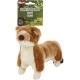 SALLY STOAT PLUSH SQUEAKY DOG TOY