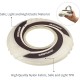SKIPDAWG Dog Glow Disc Toy, Flying Disc Dog Toy Light Weight TPR/Nylon Fabric Non-Toxic Material, Pet Training Toys/Outdoor Night Exercise Toys for Dogs, Diameter 9 Inches SKIPDAWG Dog Glow Disc Toy, Flying Disc Dog Toy Light Weight TPR/Nylon Fabric Non-Toxic Material, Pet Training Toys/Outdoor Night Exercise Toys for Dogs, Diameter 9 Inches
