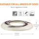 SKIPDAWG Dog Glow Disc Toy, Flying Disc Dog Toy Light Weight TPR/Nylon Fabric Non-Toxic Material, Pet Training Toys/Outdoor Night Exercise Toys for Dogs, Diameter 9 Inches SKIPDAWG Dog Glow Disc Toy, Flying Disc Dog Toy Light Weight TPR/Nylon Fabric Non-Toxic Material, Pet Training Toys/Outdoor Night Exercise Toys for Dogs, Diameter 9 Inches