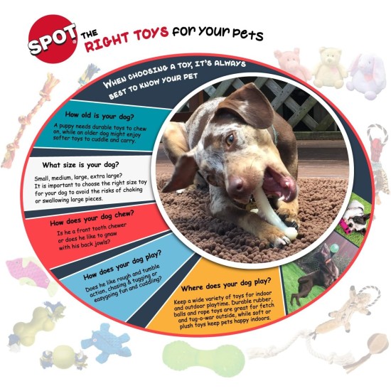 SPOT by Ethical Products Skinneeez Crinklers Dog Toy with Squeaker for All Dogs, Tug Toy for Small and Large Breeds, Squeaky Toy for Dogs, Goat, Large SPOT by Ethical Products Skinneeez Crinklers Dog Toy with Squeaker for All Dogs, Tug Toy for Small and Large Breeds, Squeaky Toy for Dogs, Goat, Large