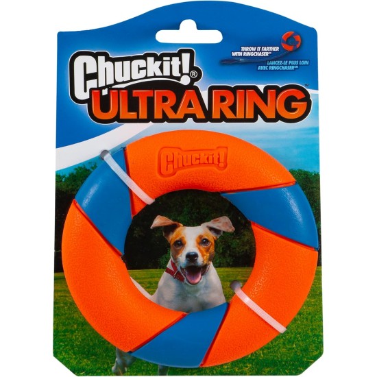 Schmeiß es! Ultraring Dog Toy - High Visibility Rubber Hunting Fetch Toy for Dogs Schmeiß es! Ultraring Dog Toy - High Visibility Rubber Hunting Fetch Toy for Dogs