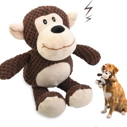 Shineyidoor Squeaky Dog Toy, Plush Chew Toy, Cute Monkey, Pet Toys for Small, Medium, Large Dogs, Comfort Anxiety Relief Toys Shineyidoor Squeaky Dog Toy, Plush Chew Toy, Cute Monkey, Pet Toys for Small, Medium, Large Dogs, Comfort Anxiety Relief Toys
