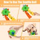 Snuffle Ball for Dogs, Interactive Puzzle Dog Toy, Promotes Natural Foraging, Slow Feeding for Training and Stress Relief, Fabric Strips, Hidden Food Chew Toys for Dogs Snuffle Ball for Dogs, Interactive Puzzle Dog Toy, Promotes Natural Foraging, Slow Feeding for Training and Stress Relief, Fabric Strips, Hidden Food Chew Toys for Dogs