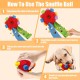 Snuffle Ball for Dogs, Interactive Puzzle Dog Toy, Promotes Natural Foraging, Slow Feeding for Training and Stress Relief, Fabric Strips, Hidden Food Chew Toys for Dogs Snuffle Ball for Dogs, Interactive Puzzle Dog Toy, Promotes Natural Foraging, Slow Feeding for Training and Stress Relief, Fabric Strips, Hidden Food Chew Toys for Dogs