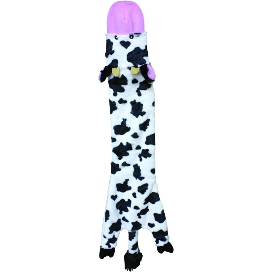 Spot Skinneeez Crinklers | Fabricless Dog Toy with Squeaker for Small Dogs | Crinkle Toy for Small Puppies | 14 Inch | Cow Design | Ethical Pet Spot Skinneeez Crinklers | Fabricless Dog Toy with Squeaker for Small Dogs | Crinkle Toy for Small Puppies | 14 Inch | Cow Design | Ethical Pet