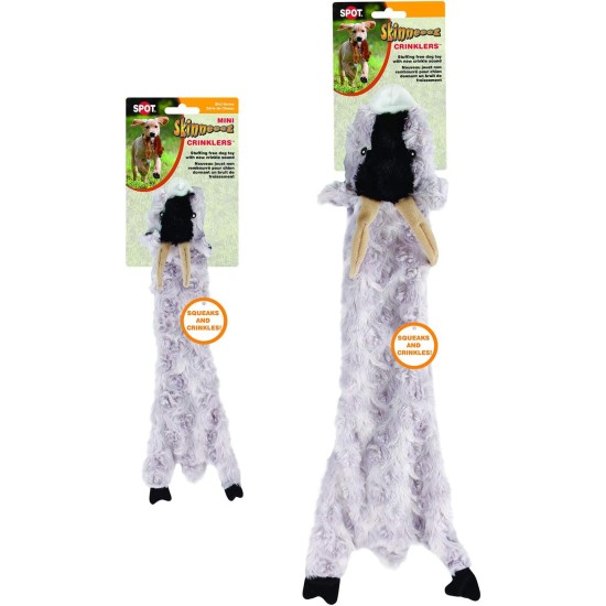 Spot Skinneeez Crinklers | Fabricless Dog Toy with Squeaker for Small Dogs | Crinkle Toy for Small Puppies | 14 Inch | Cow Design | Ethical Pet Spot Skinneeez Crinklers | Fabricless Dog Toy with Squeaker for Small Dogs | Crinkle Toy for Small Puppies | 14 Inch | Cow Design | Ethical Pet