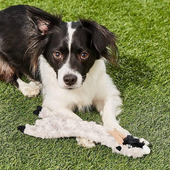 Spot Skinneeez Crinklers | Fabricless Dog Toy with Squeaker for Small Dogs | Crinkle Toy for Small Puppies | 14 Inch | Cow Design | Ethical Pet Spot Skinneeez Crinklers | Fabricless Dog Toy with Squeaker for Small Dogs | Crinkle Toy for Small Puppies | 14 Inch | Cow Design | Ethical Pet