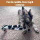 Spot Skinneeez Crinklers | Fabricless Dog Toy with Squeaker for Small Dogs | Crinkle Toy for Small Puppies | 14 Inch | Cow Design | Ethical Pet Spot Skinneeez Crinklers | Fabricless Dog Toy with Squeaker for Small Dogs | Crinkle Toy for Small Puppies | 14 Inch | Cow Design | Ethical Pet