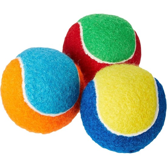 Squeaky Tennis Balls, 3-Piece Squeaky Tennis Balls, 3-Piece