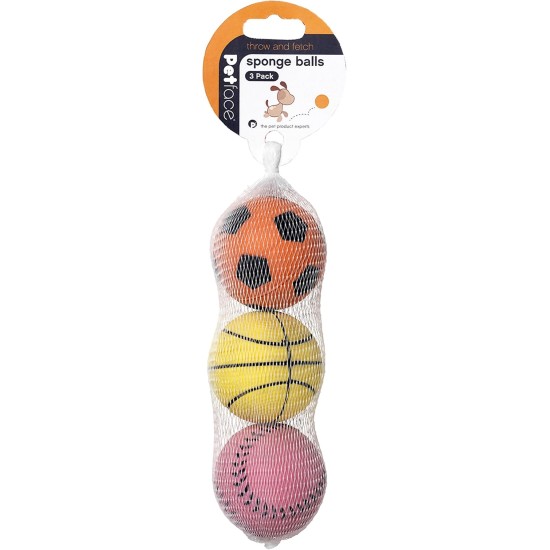Squeaky Tennis Balls, 3-Piece Squeaky Tennis Balls, 3-Piece