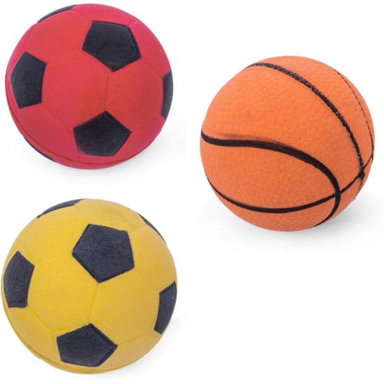 Squeaky Tennis Balls, 3-Piece Squeaky Tennis Balls, 3-Piece