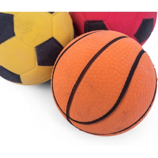 Squeaky Tennis Balls, 3-Piece Squeaky Tennis Balls, 3-Piece