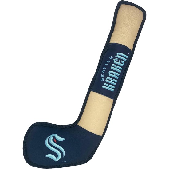 Squeaky Toy for Dogs - NHL Seattle Octopus Hockey Stick PET Toy with Inner Squeaker Hockey Stick Shaped Robust Toy for Dogs & Cats Cool Team Logo Great Squeaky Toy for Dogs - NHL Seattle Octopus Hockey Stick PET Toy with Inner Squeaker Hockey Stick Shaped Robust Toy for Dogs & Cats Cool Team Logo Great