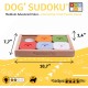 Sudoku Medium Advanced Color - My Intelligent Dogs Interaktives Hundespielzeug aus Holz Intelligentes Spielzeug für Hunde Sudoku Medium Advanced Color - My Intelligent Dogs Interaktives Hundespielzeug aus Holz Intelligentes Spielzeug für Hunde