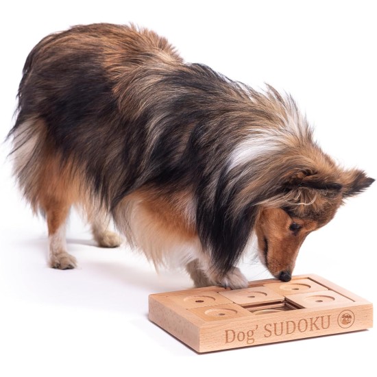 Sudoku Small Advanced Classic – My Intelligent Dogs Interaktives Holzspielzeug für Hunde und Katzen Hundespielzeug Intelligentes Hundespielzeug Sudoku Small Advanced Classic – My Intelligent Dogs Interaktives Holzspielzeug für Hunde und Katzen Hundespielzeug Intelligentes Hundespielzeug