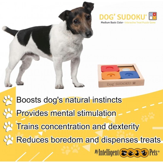 Sudoku Small Expert - Interaktives Katzen- und Hundespielzeug aus Holz Intelligentes Spielzeug für Hunde und Katzen Sudoku Small Expert - Interaktives Katzen- und Hundespielzeug aus Holz Intelligentes Spielzeug für Hunde und Katzen
