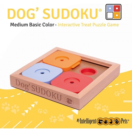 Sudoku Small Expert - Interaktives Katzen- und Hundespielzeug aus Holz Intelligentes Spielzeug für Hunde und Katzen Sudoku Small Expert - Interaktives Katzen- und Hundespielzeug aus Holz Intelligentes Spielzeug für Hunde und Katzen