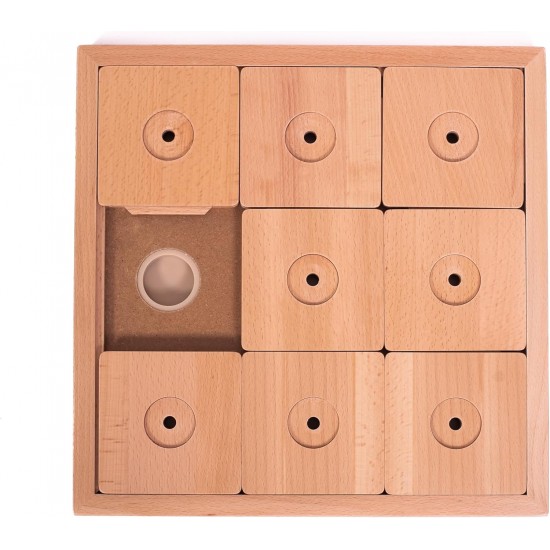 Sudoku Small Expert - Interaktives Katzen- und Hundespielzeug aus Holz Intelligentes Spielzeug für Hunde und Katzen Sudoku Small Expert - Interaktives Katzen- und Hundespielzeug aus Holz Intelligentes Spielzeug für Hunde und Katzen