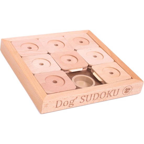 Sudoku Small Expert - Interaktives Katzen- und Hundespielzeug aus Holz Intelligentes Spielzeug für Hunde und Katzen Sudoku Small Expert - Interaktives Katzen- und Hundespielzeug aus Holz Intelligentes Spielzeug für Hunde und Katzen