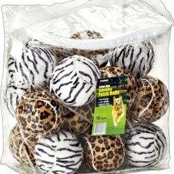 TOURNA Unique Sports Large Animal Print Dog Toy, Pack of 18 TOURNA Unique Sports Large Animal Print Dog Toy, Pack of 18