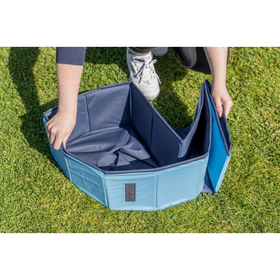 TRIXIE 39480 Dog Pool, Diameter 70 x 12 cm, Petrol / Grey TRIXIE 39480 Dog Pool, Diameter 70 x 12 cm, Petrol / Grey