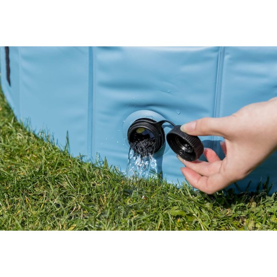 TRIXIE 39480 Dog Pool, Diameter 70 x 12 cm, Petrol / Grey TRIXIE 39480 Dog Pool, Diameter 70 x 12 cm, Petrol / Grey
