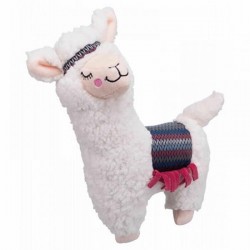 TRIXIE Alpaca 35899 Dog Toy, Assorted Colours, 31 cm, Plush, with Voice, Washable at 30 °C TRIXIE Alpaca 35899 Dog Toy, Assorted Colours, 31 cm, Plush, with Voice, Washable at 30 °C