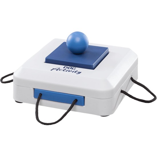 TRIXIE Dog Toy Intelligence Dog Activity Strategy Game "Gamble Box" - Sophisticated Intelligence Toy for Dogs for Business, 15 x 15 cm - 32011 TRIXIE Dog Toy Intelligence Dog Activity Strategy Game "Gamble Box" - Sophisticated Intelligence Toy for Dogs for Business, 15 x 15 cm - 32011