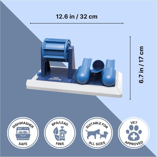 TRIXIE Dog Toy Intelligence Dog Activity Strategy Game "Gamble Box" - Sophisticated Intelligence Toy for Dogs for Business, 15 x 15 cm - 32011 TRIXIE Dog Toy Intelligence Dog Activity Strategy Game "Gamble Box" - Sophisticated Intelligence Toy for Dogs for Business, 15 x 15 cm - 32011
