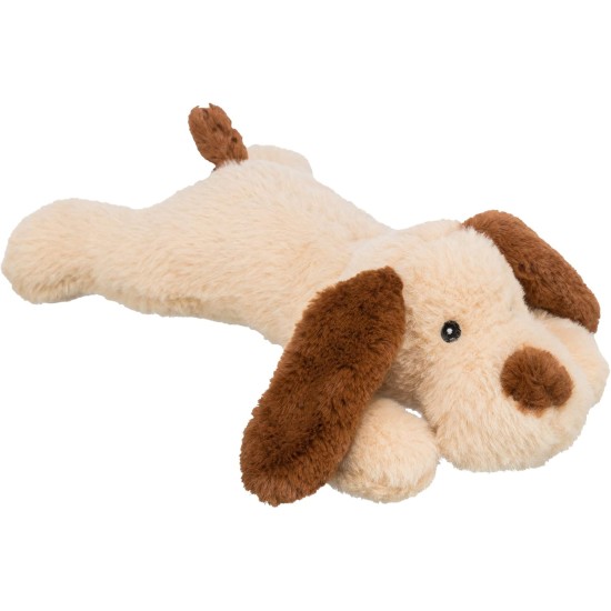 TRIXIE Noiseless and Soothing Cuddly Dog Benny Plush for Puppies, Dog Toy, Cuddly Toy, 30 cm, 35959, Brown TRIXIE Noiseless and Soothing Cuddly Dog Benny Plush for Puppies, Dog Toy, Cuddly Toy, 30 cm, 35959, Brown