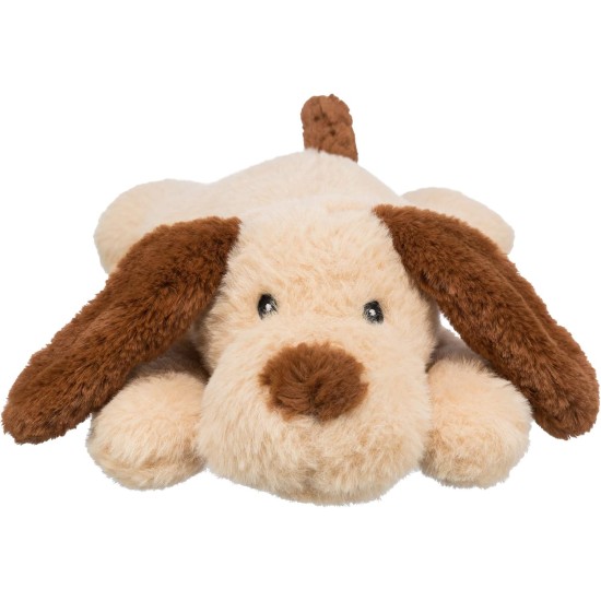 TRIXIE Noiseless and Soothing Cuddly Dog Benny Plush for Puppies, Dog Toy, Cuddly Toy, 30 cm, 35959, Brown TRIXIE Noiseless and Soothing Cuddly Dog Benny Plush for Puppies, Dog Toy, Cuddly Toy, 30 cm, 35959, Brown